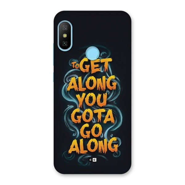 Gota Go Along Back Case for Redmi 6 Pro