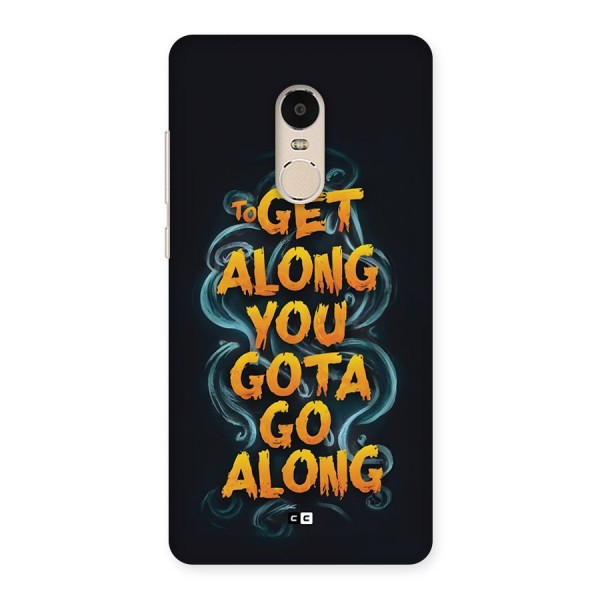 Gota Go Along Back Case for Redmi Note 4