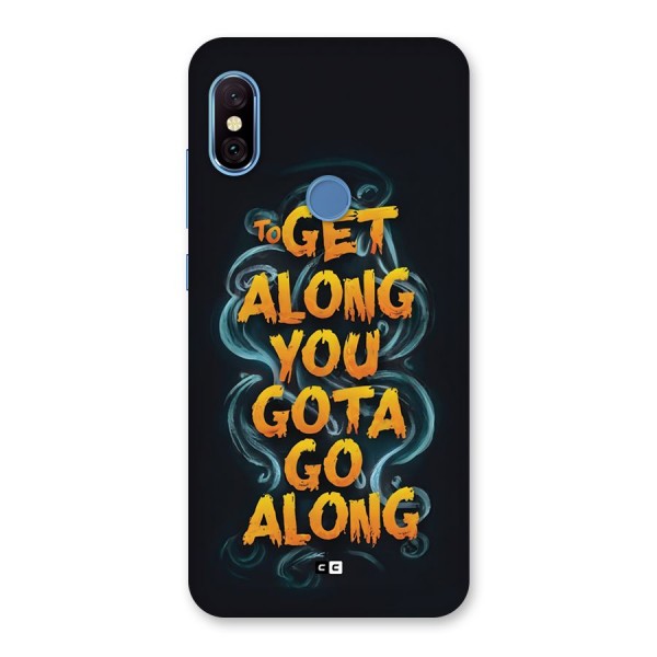 Gota Go Along Back Case for Redmi Note 6 Pro