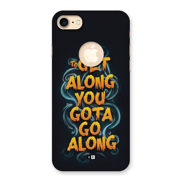 Gota Go Along Back Case for iPhone 8 Logo Cut