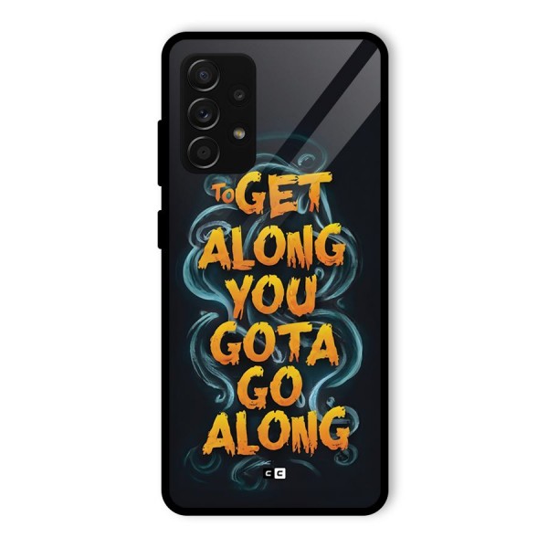 Gota Go Along Glass Back Case for Galaxy A53 5G