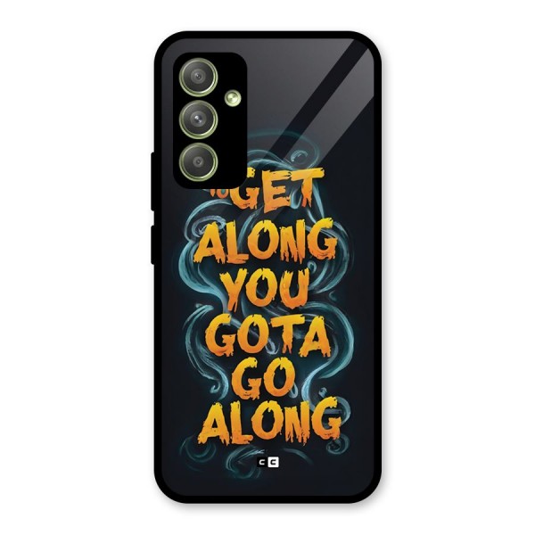 Gota Go Along Glass Back Case for Galaxy A54