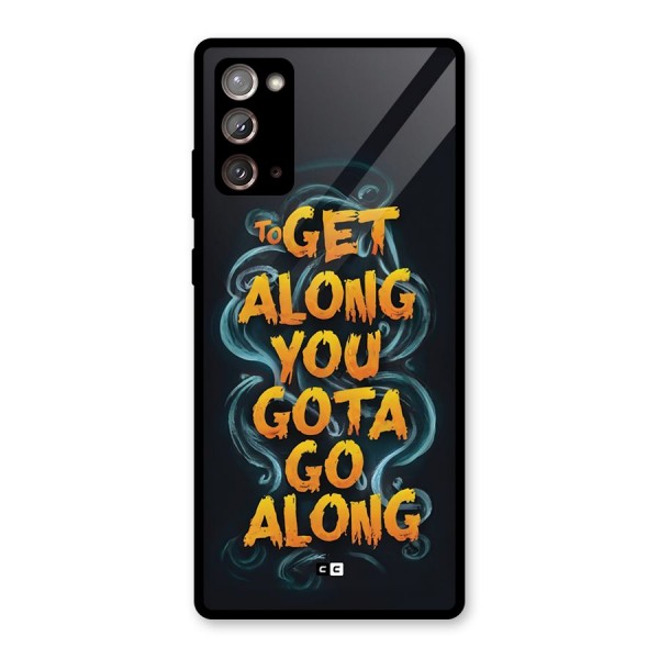 Gota Go Along Glass Back Case for Galaxy Note 20