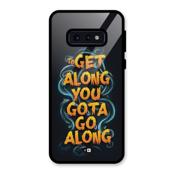 Gota Go Along Glass Back Case for Galaxy S10e