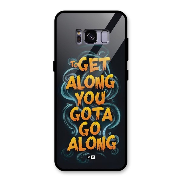 Gota Go Along Glass Back Case for Galaxy S8