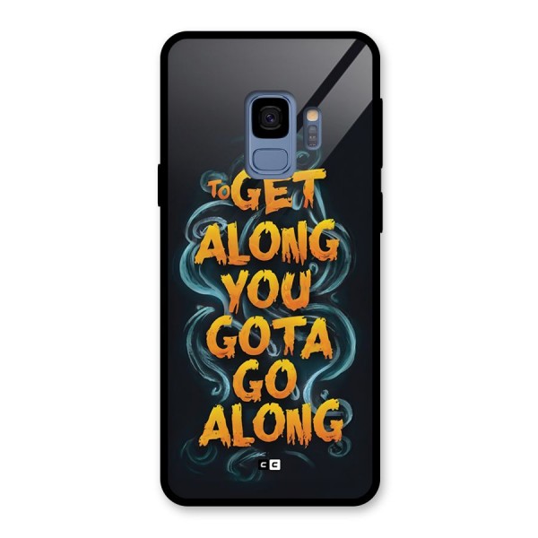 Gota Go Along Glass Back Case for Galaxy S9