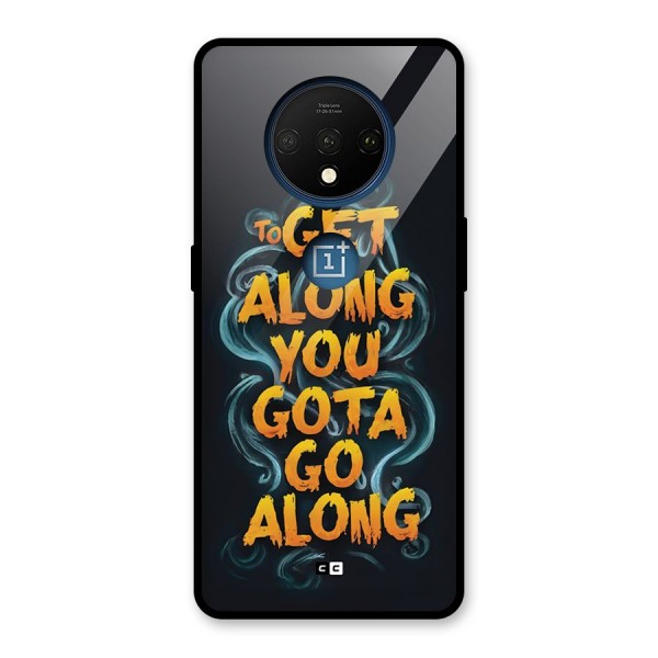 Gota Go Along Glass Back Case for OnePlus 7T