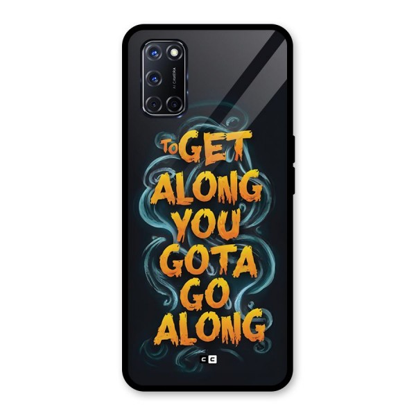 Gota Go Along Glass Back Case for Oppo A52