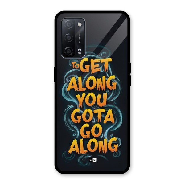 Gota Go Along Glass Back Case for Oppo A53s 5G