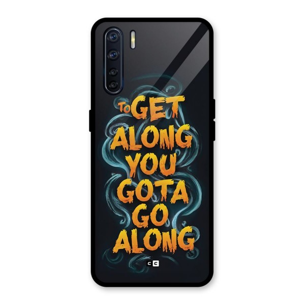 Gota Go Along Glass Back Case for Oppo F15