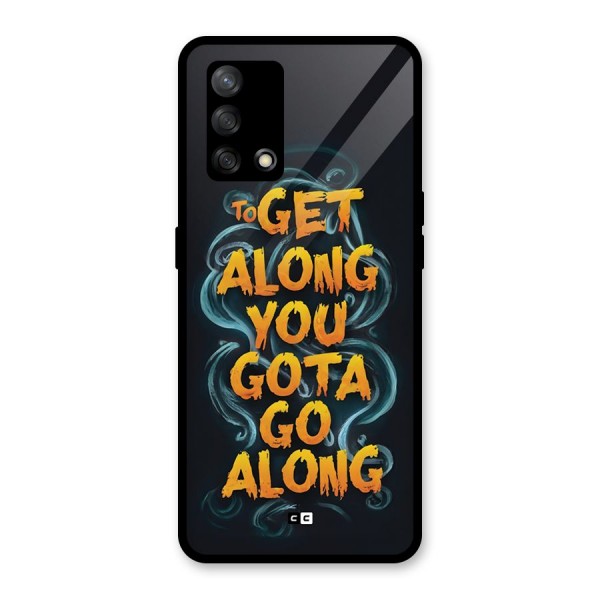 Gota Go Along Glass Back Case for Oppo F19