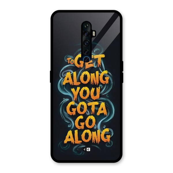 Gota Go Along Glass Back Case for Oppo Reno2 F