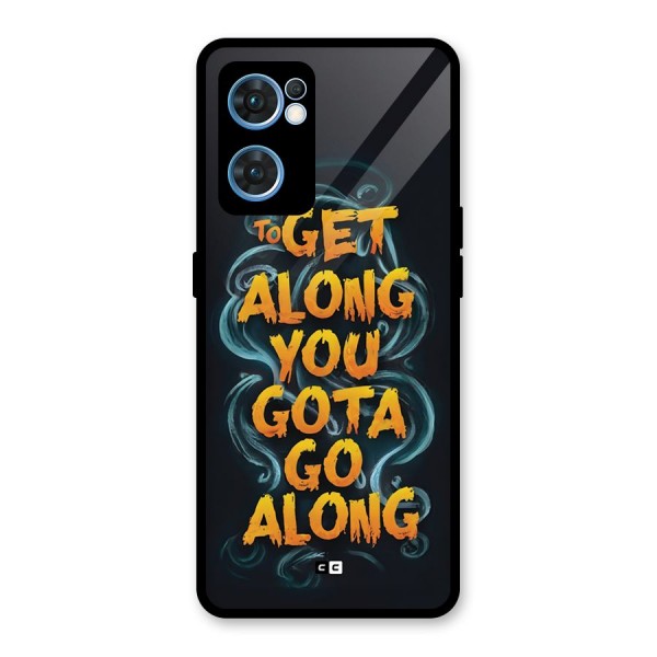 Gota Go Along Glass Back Case for Oppo Reno7 5G