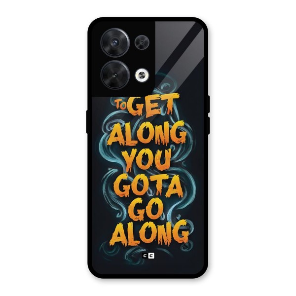 Gota Go Along Glass Back Case for Oppo Reno8 5G