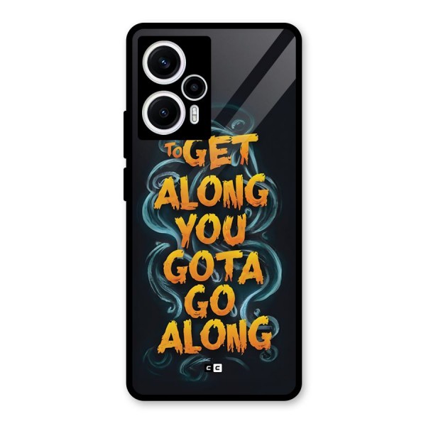 Gota Go Along Glass Back Case for Poco F5