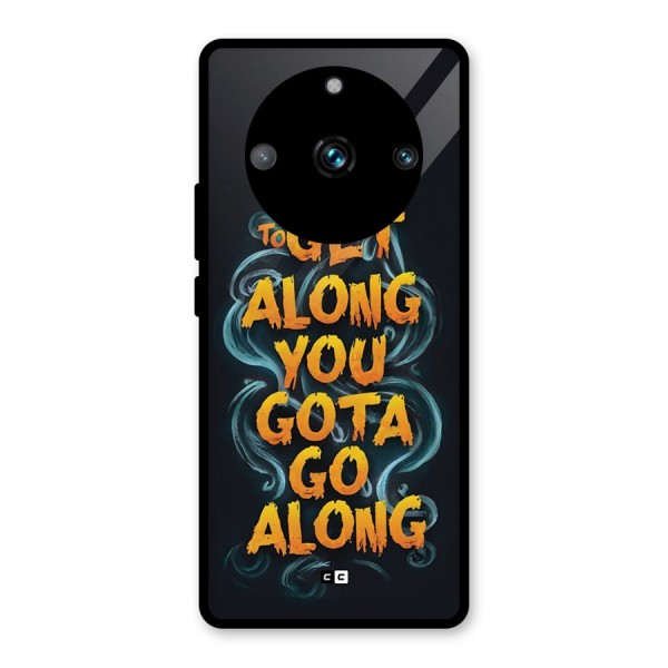 Gota Go Along Glass Back Case for Realme 11 Pro