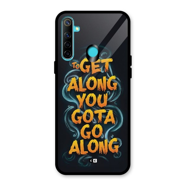 Gota Go Along Glass Back Case for Realme 5