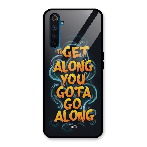 Gota Go Along Glass Back Case for Realme 6 Pro