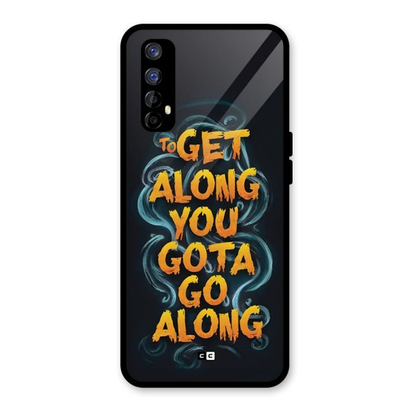 Gota Go Along Glass Back Case for Realme 7