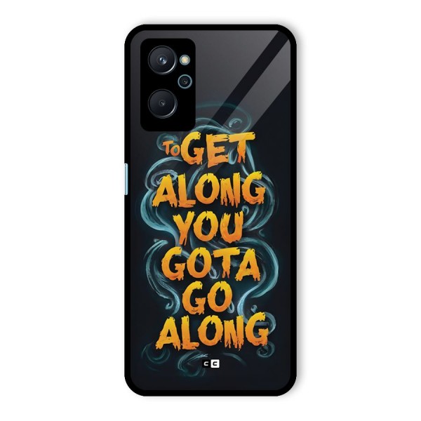 Gota Go Along Glass Back Case for Realme 9i