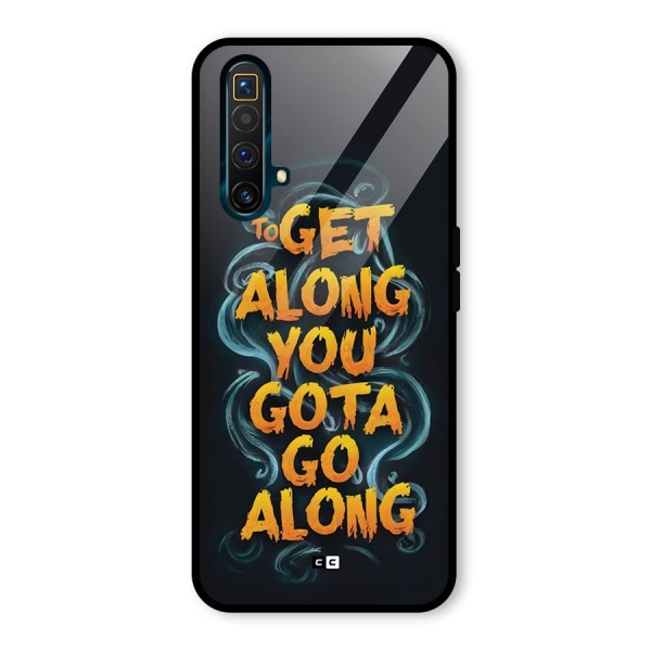 Gota Go Along Glass Back Case for Realme X3 SuperZoom