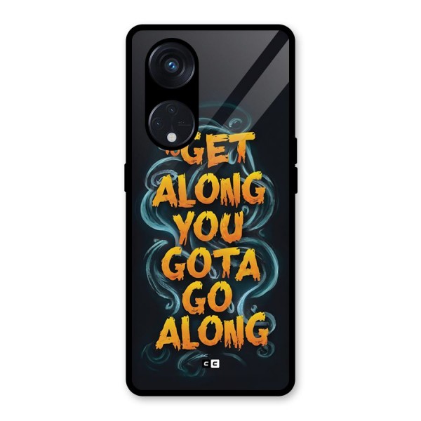 Gota Go Along Glass Back Case for Reno8 T 5G