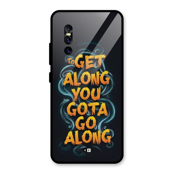 Gota Go Along Glass Back Case for Vivo V15 Pro