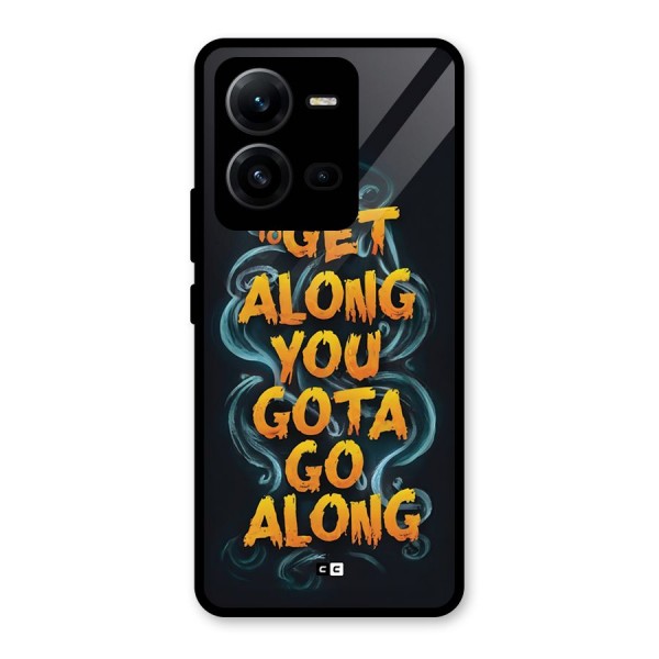 Gota Go Along Glass Back Case for Vivo V25