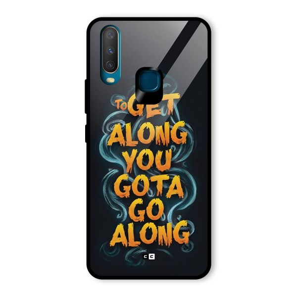 Gota Go Along Glass Back Case for Vivo Y15