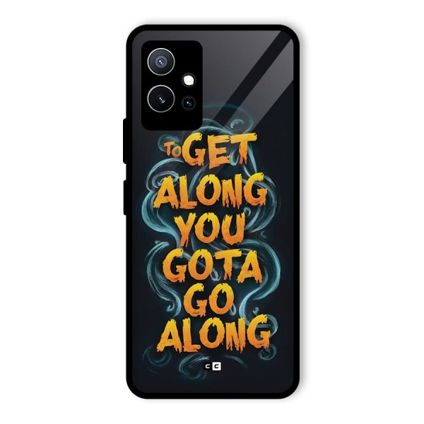 Gota Go Along Glass Back Case for Vivo Y75 5G