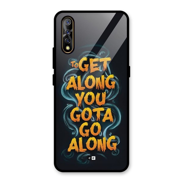 Gota Go Along Glass Back Case for Vivo Z1x