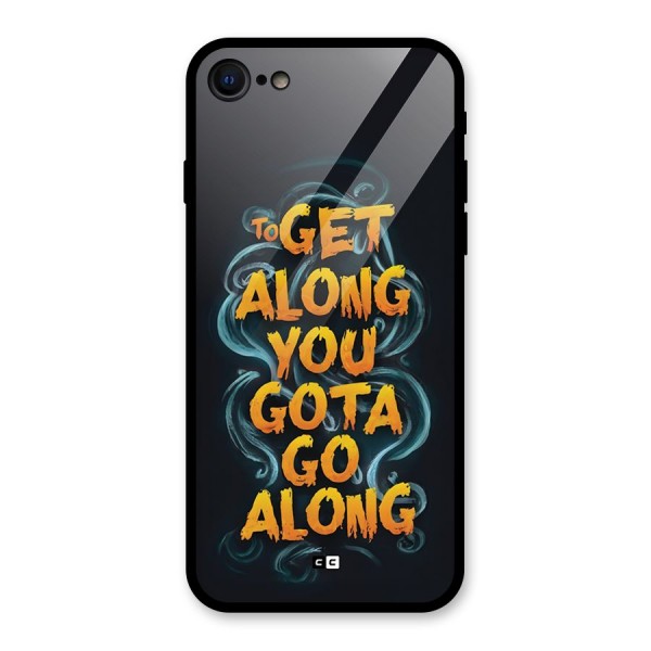 Gota Go Along Glass Back Case for iPhone 8