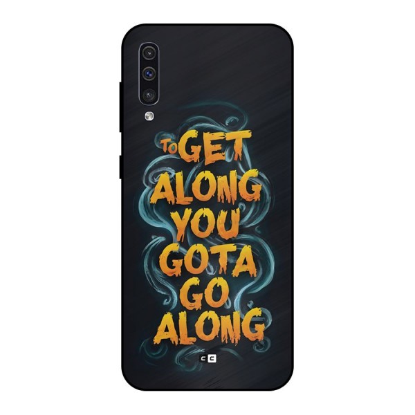 Gota Go Along Metal Back Case for Galaxy A50