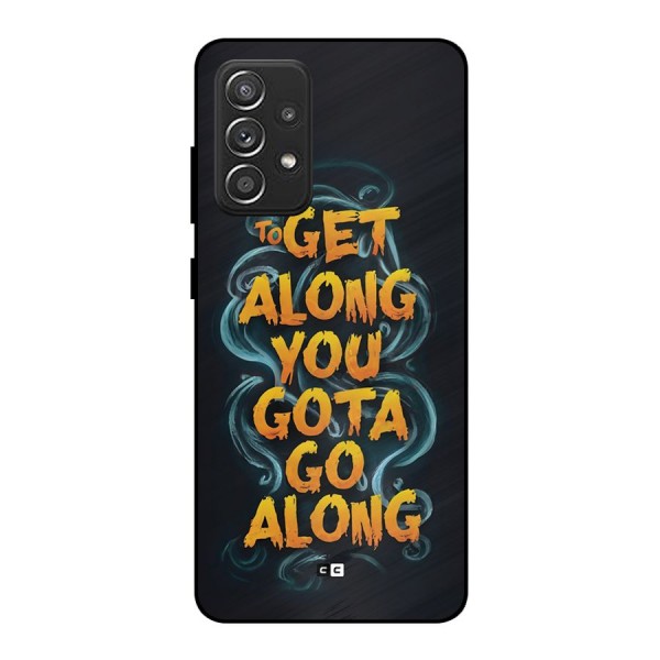 Gota Go Along Metal Back Case for Galaxy A52