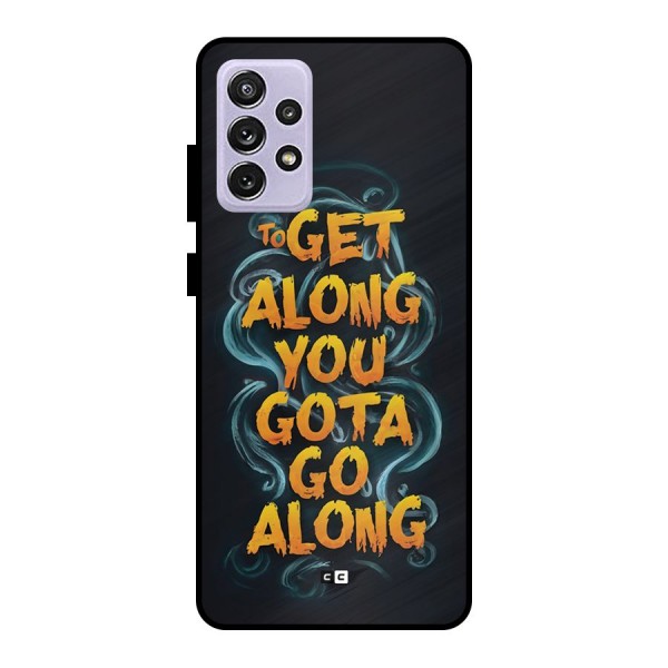 Gota Go Along Metal Back Case for Galaxy A72