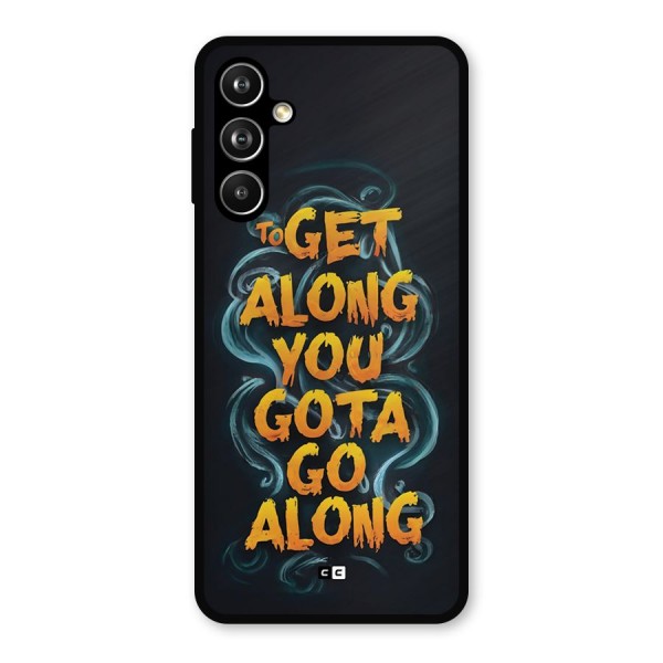 Gota Go Along Metal Back Case for Galaxy F54