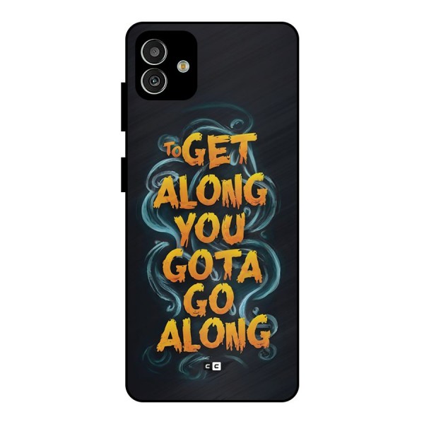 Gota Go Along Metal Back Case for Galaxy M13 5G