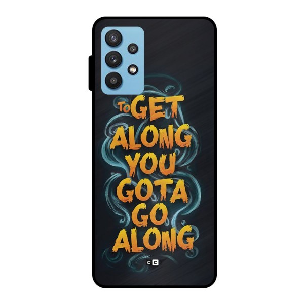 Gota Go Along Metal Back Case for Galaxy M32 5G