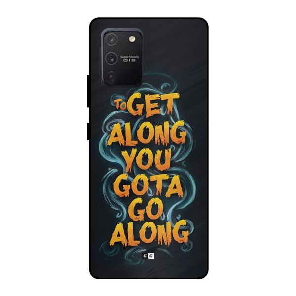 Gota Go Along Metal Back Case for Galaxy S10 Lite