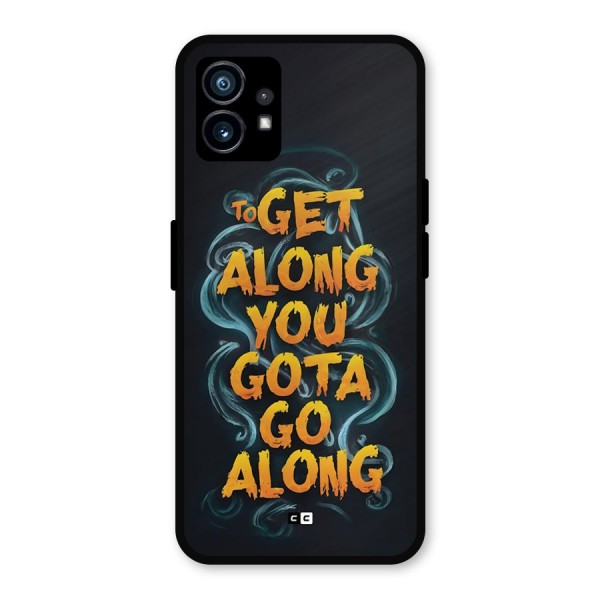 Gota Go Along Metal Back Case for Nothing Phone 1