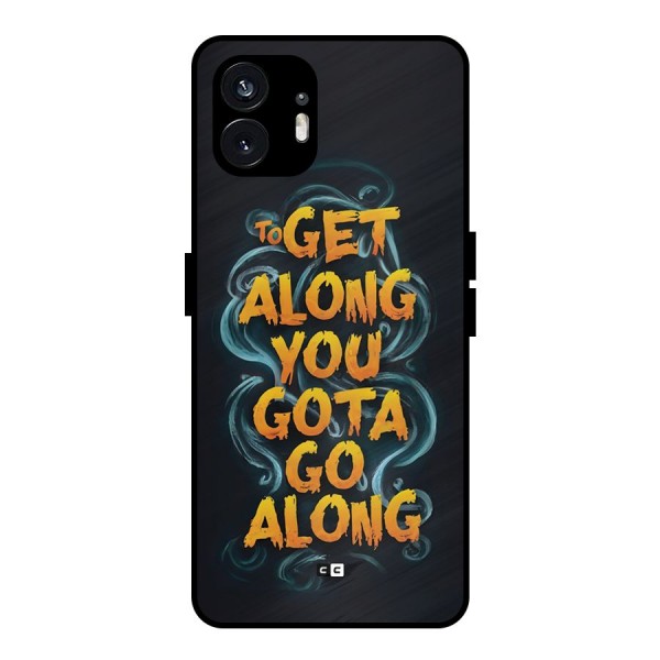 Gota Go Along Metal Back Case for Nothing Phone 2