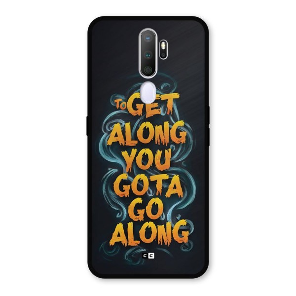 Gota Go Along Metal Back Case for Oppo A9 (2020)