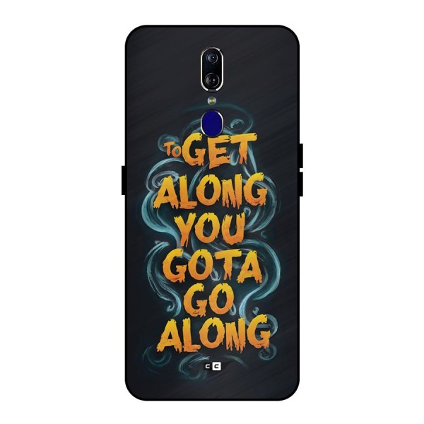 Gota Go Along Metal Back Case for Oppo F11