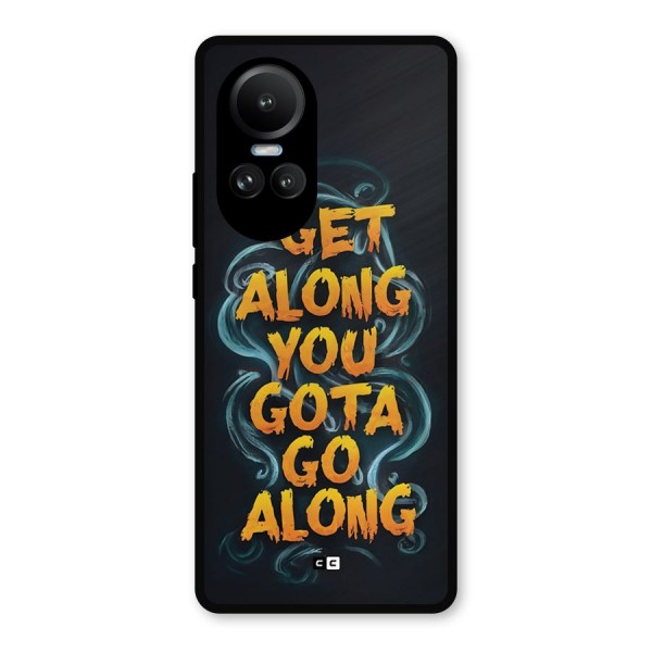 Gota Go Along Metal Back Case for Oppo Reno10 Pro