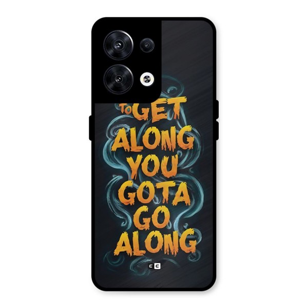 Gota Go Along Metal Back Case for Oppo Reno8 5G