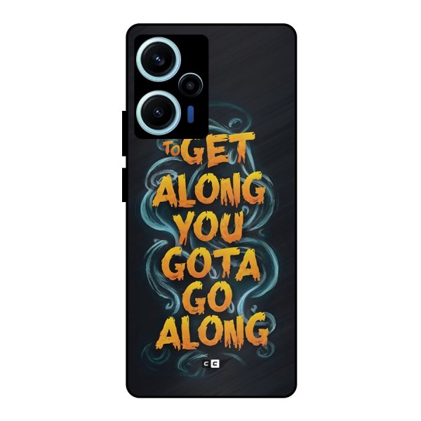 Gota Go Along Metal Back Case for Poco F5