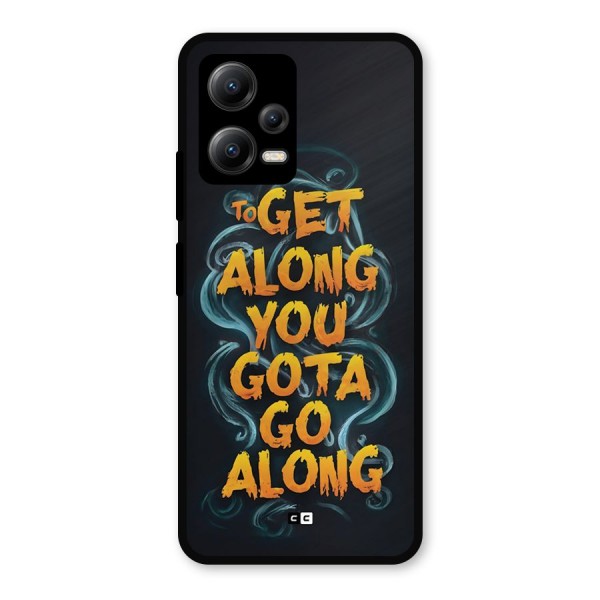 Gota Go Along Metal Back Case for Poco X5