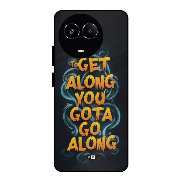 Gota Go Along Metal Back Case for Realme 11 5G