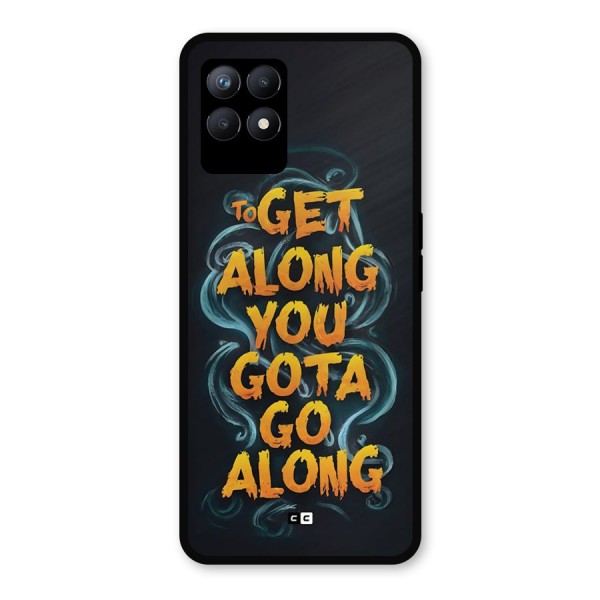 Gota Go Along Metal Back Case for Realme 8i