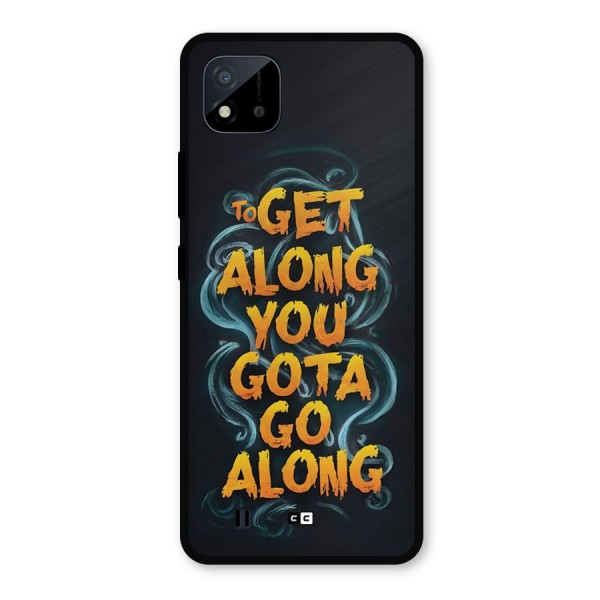 Gota Go Along Metal Back Case for Realme C11 2021